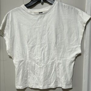 SHEIN White Short Sleeve Top